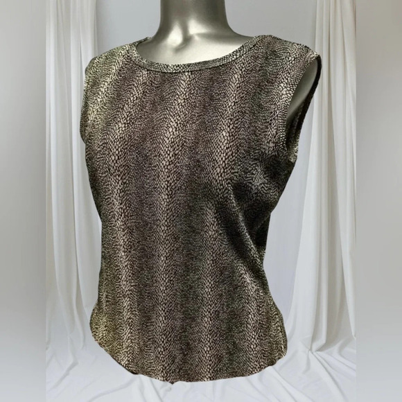 💟Reptile Print  Sleeveless Top - Picture 2 of 10